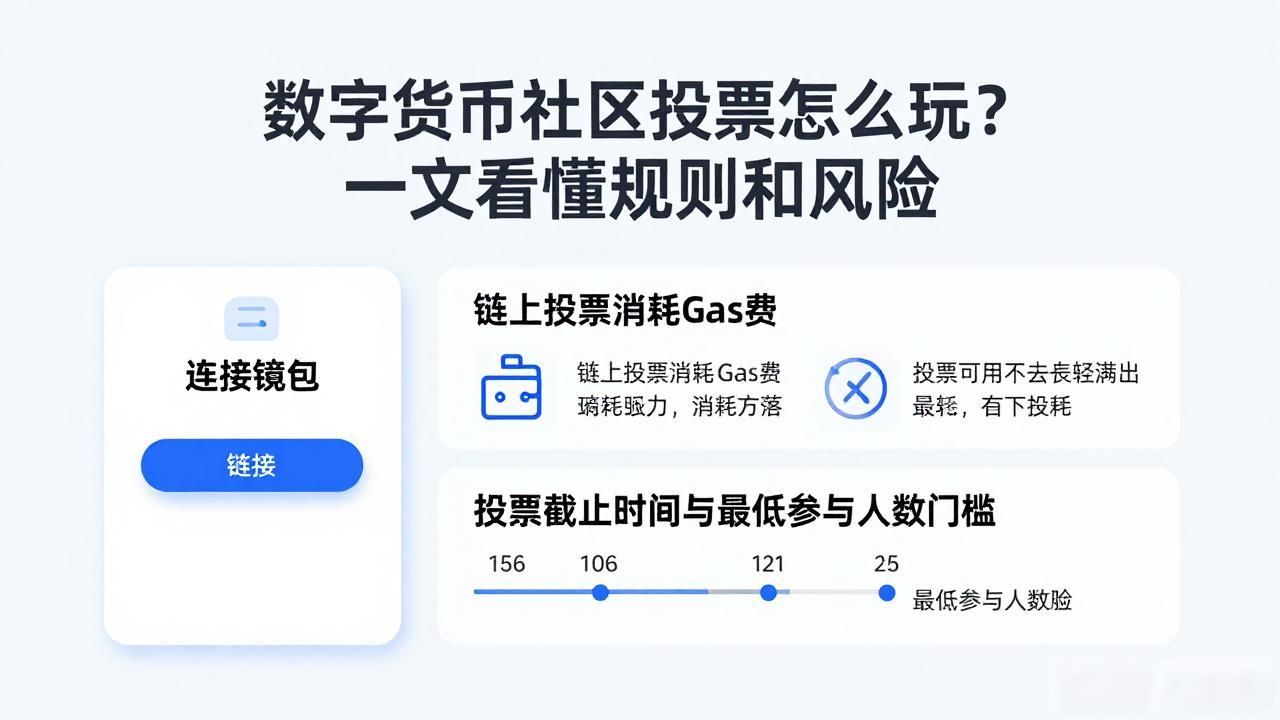 数字货币社区投票机制_持币人投票规则与风险_数字货币社区投票