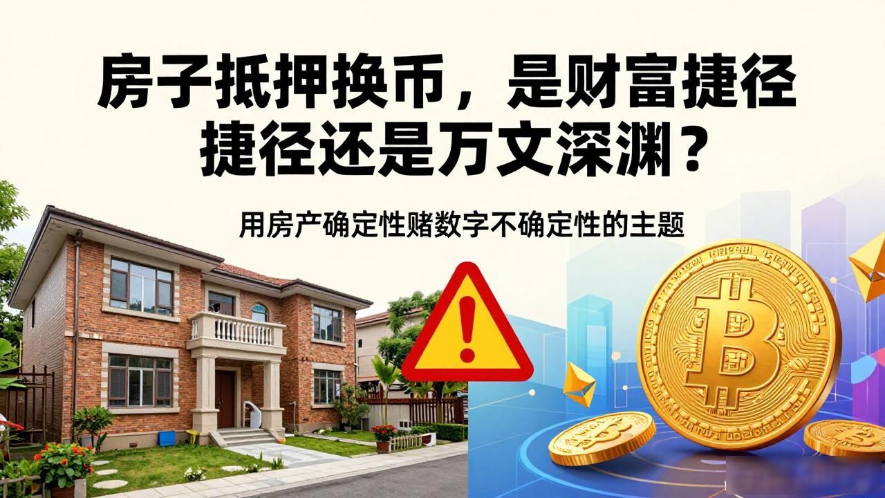 房子抵押换币，是财富捷径还是万丈深渊？