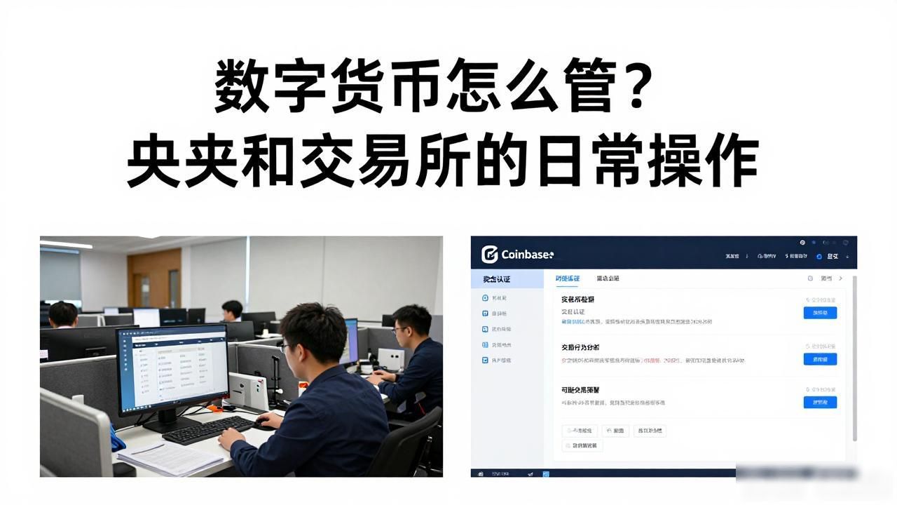 数字货币怎么管？央行和交易所的日常操作