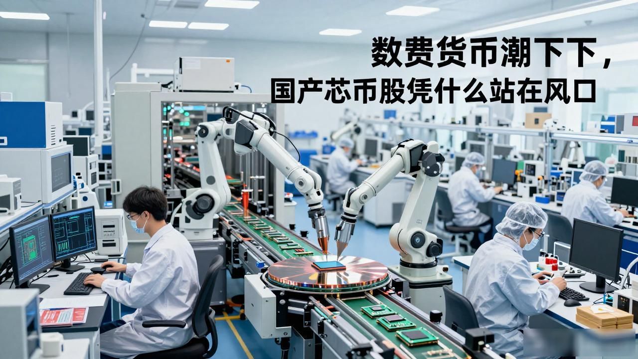数字货币和国产芯股_芯片产业链发展_数字货币芯片国产替代